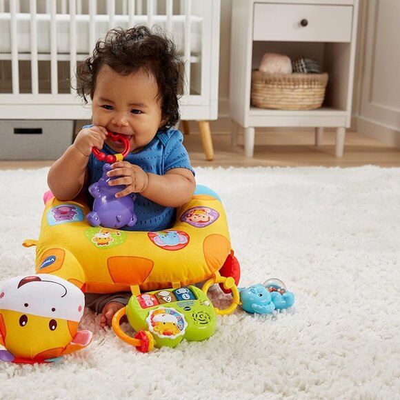 Brand New Vtech (French Version) Mon coussin d'éveil musical 0+ - Picture 8 of 16